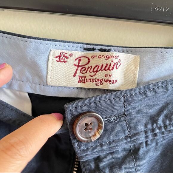 NEW Original Penguin LIGHTWEIGHT Flat Front SLIM FIT SHORT Size‎ 38 - Picture 2 of 6